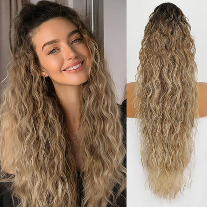 Ocean Wave Long Ponytail Wig