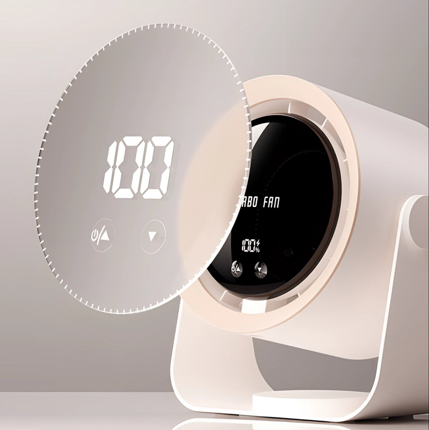 Silent Bladeless Fan - Efficient Quiet Air Cooler