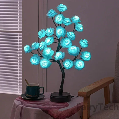 Elegant Pink Desk Lamp - Soft Glow Lighting