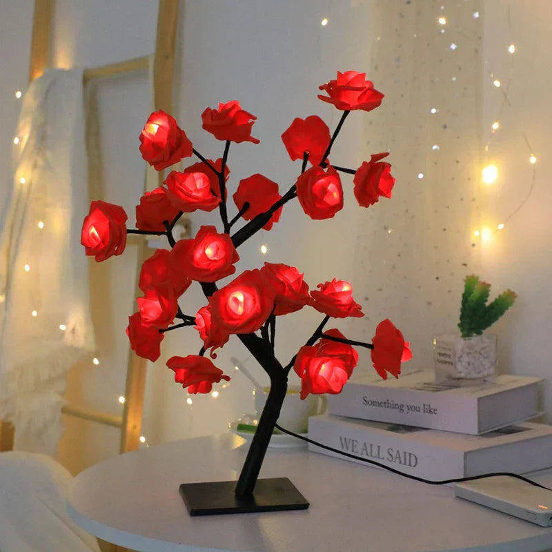 Elegant Pink Desk Lamp - Soft Glow Lighting - Cofik