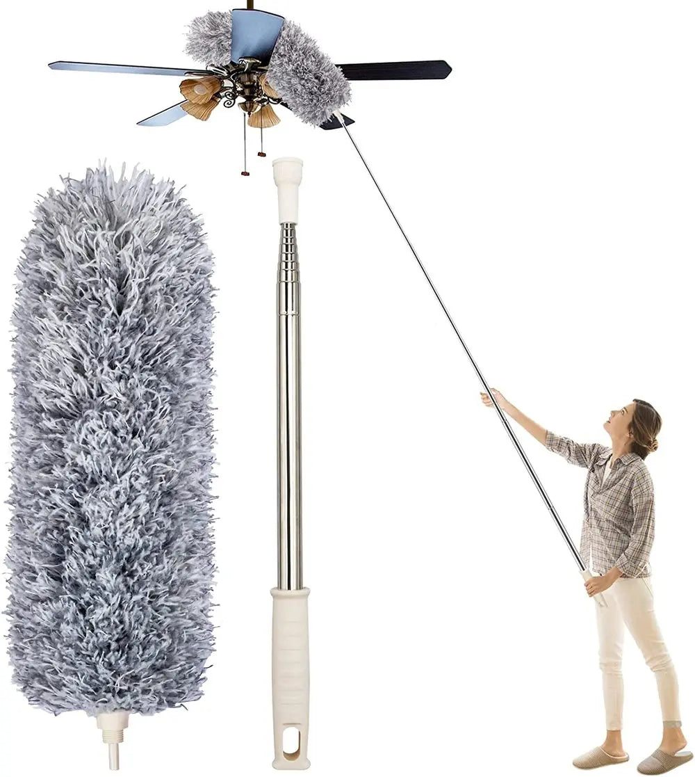 Long Reach Extendable Microfibre Cleaning Duster - Cofik