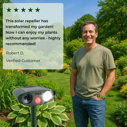 Outdoor Solar Deer Repellent for Yard Protection