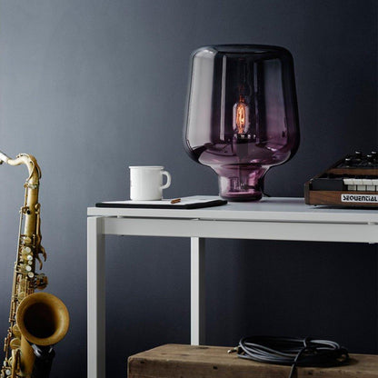 Classic Glass Desk Reading Lamp