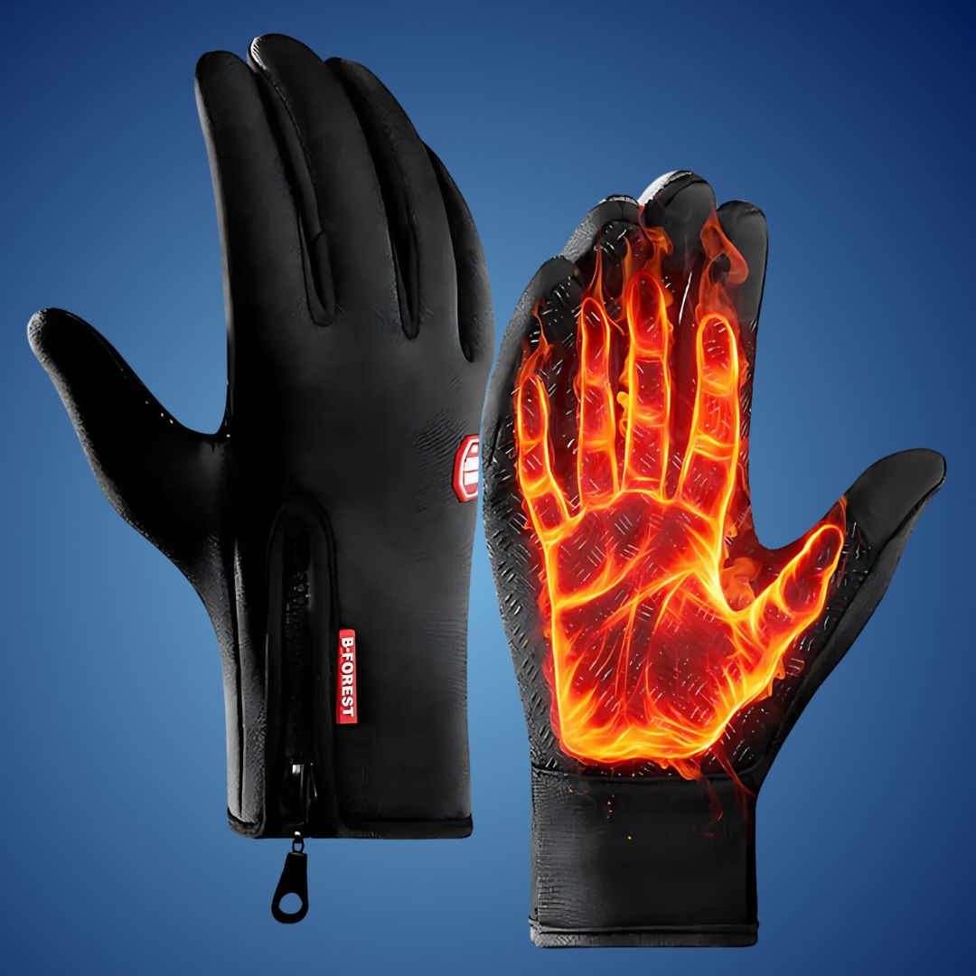 Warm Waterproof Heated Gloves for Men and Women