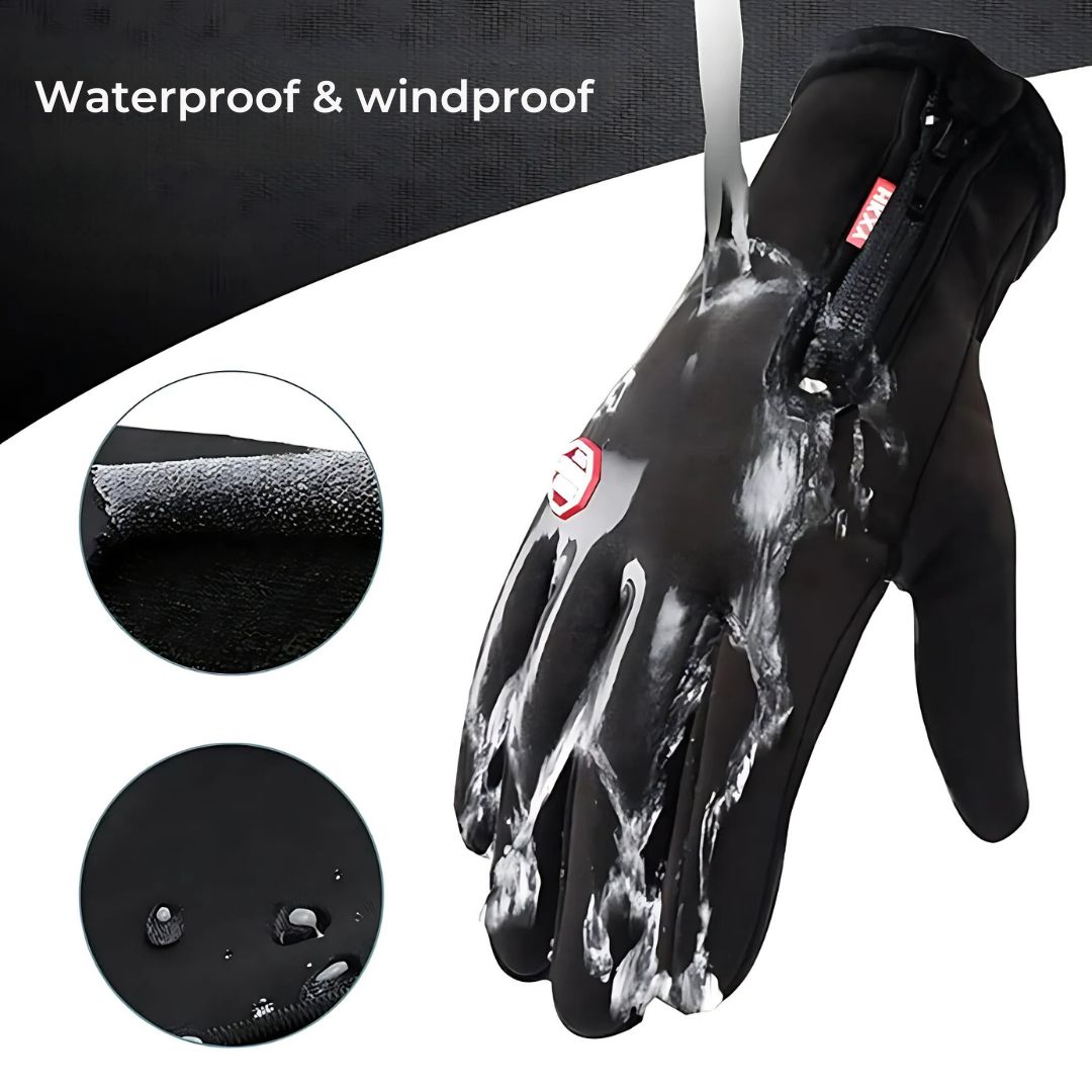 Warm Waterproof Heated Gloves for Men and Women