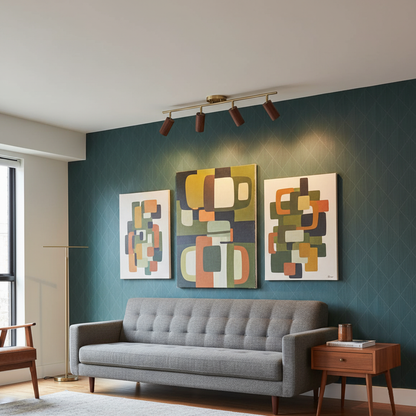 Modern Adjustable Gold Ceiling Light Fixture