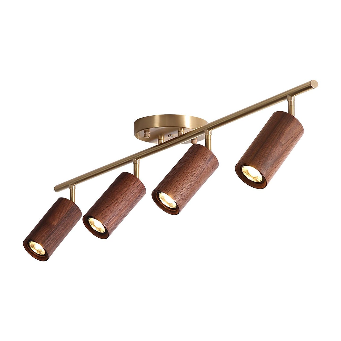 Modern Adjustable Gold Ceiling Light Fixture