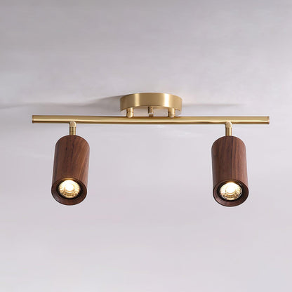 Modern Adjustable Gold Ceiling Light Fixture