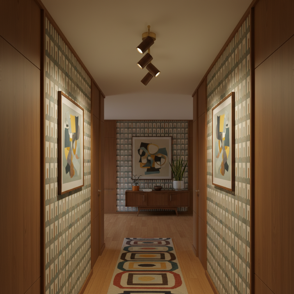 Modern Adjustable Gold Ceiling Light Fixture