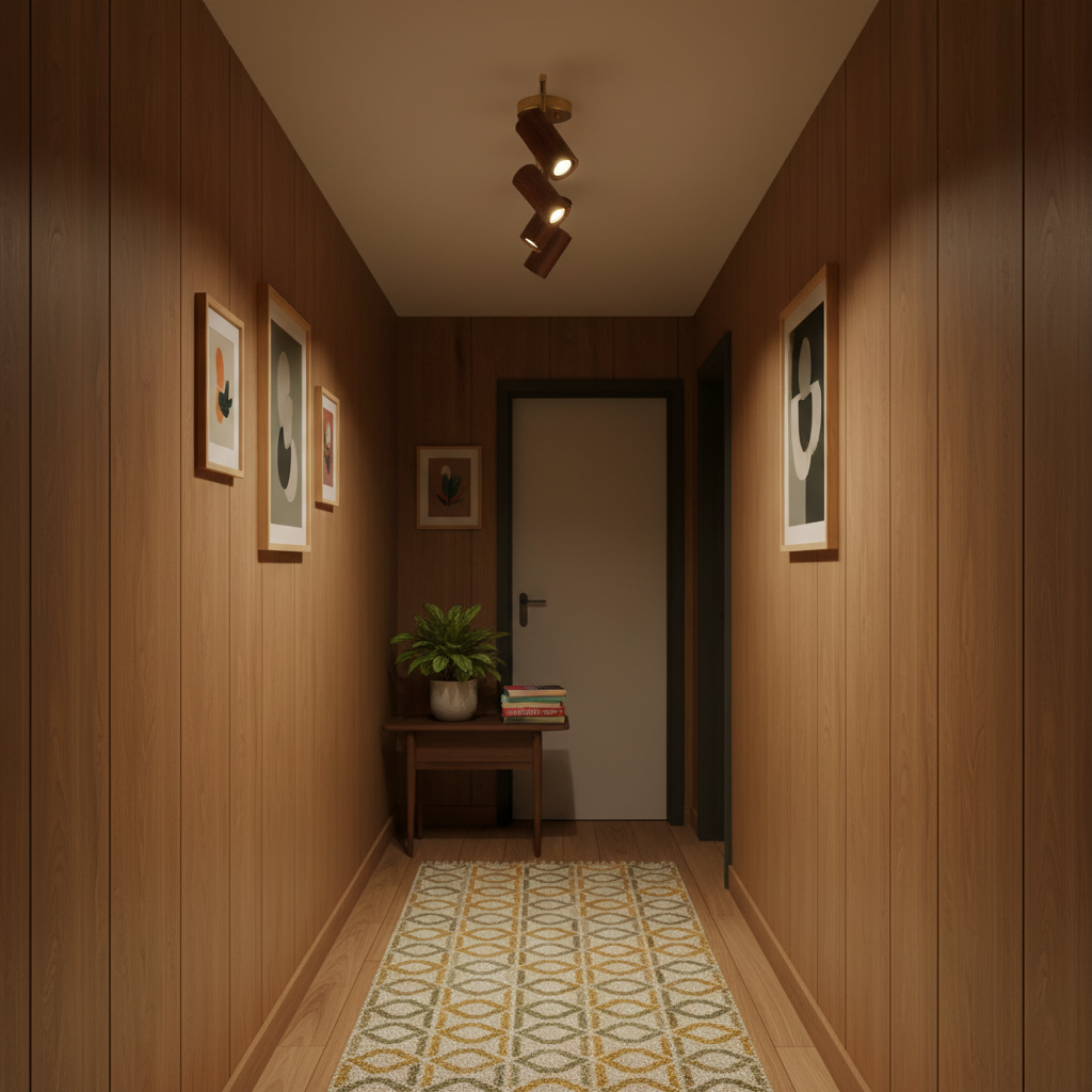 Modern Adjustable Gold Ceiling Light Fixture