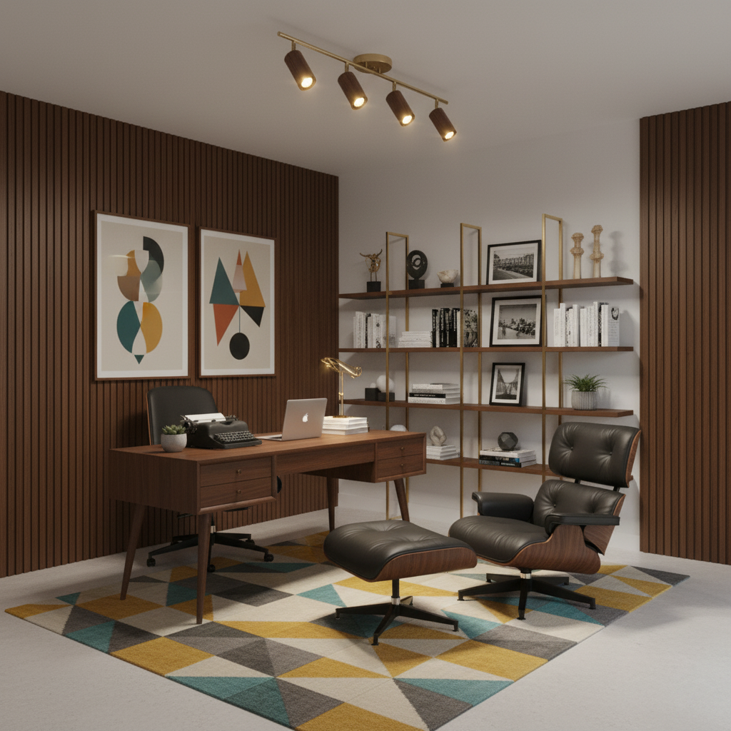 Modern Adjustable Gold Ceiling Light Fixture
