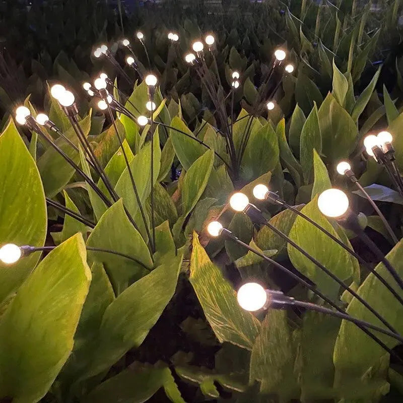 Outdoor Solar LED Garden Lamp - 3 Head Lantern - Cofik