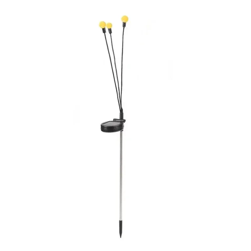 Outdoor Solar LED Garden Lamp - 3 Head Lantern