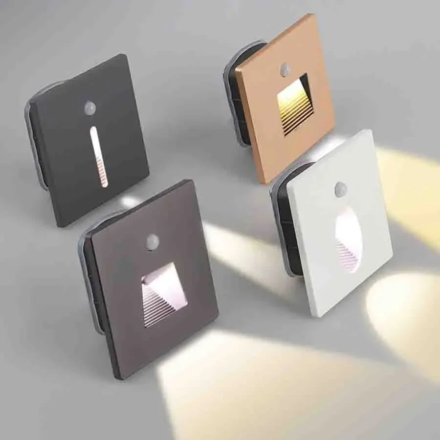 Bright Automatic Stair Lights with Motion Sensor