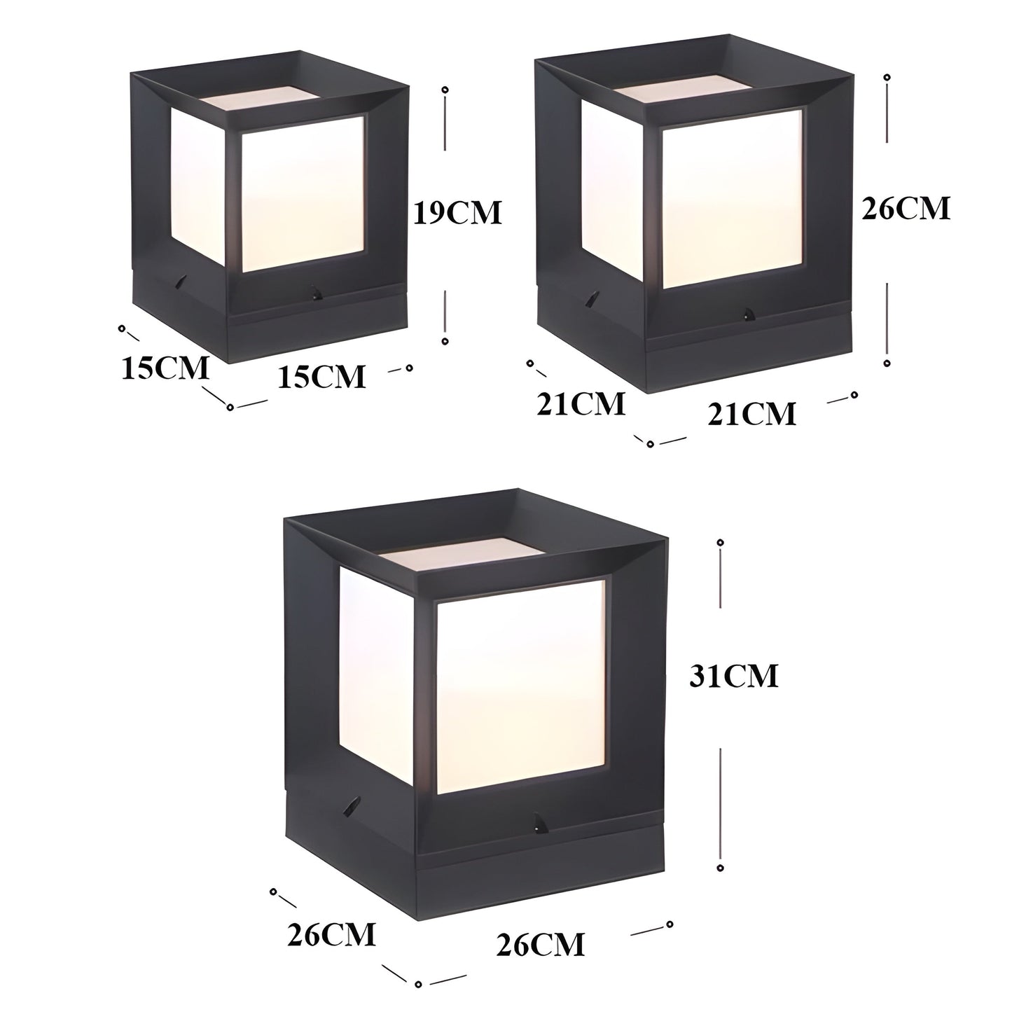 Bright Outdoor LED Garden Lamp