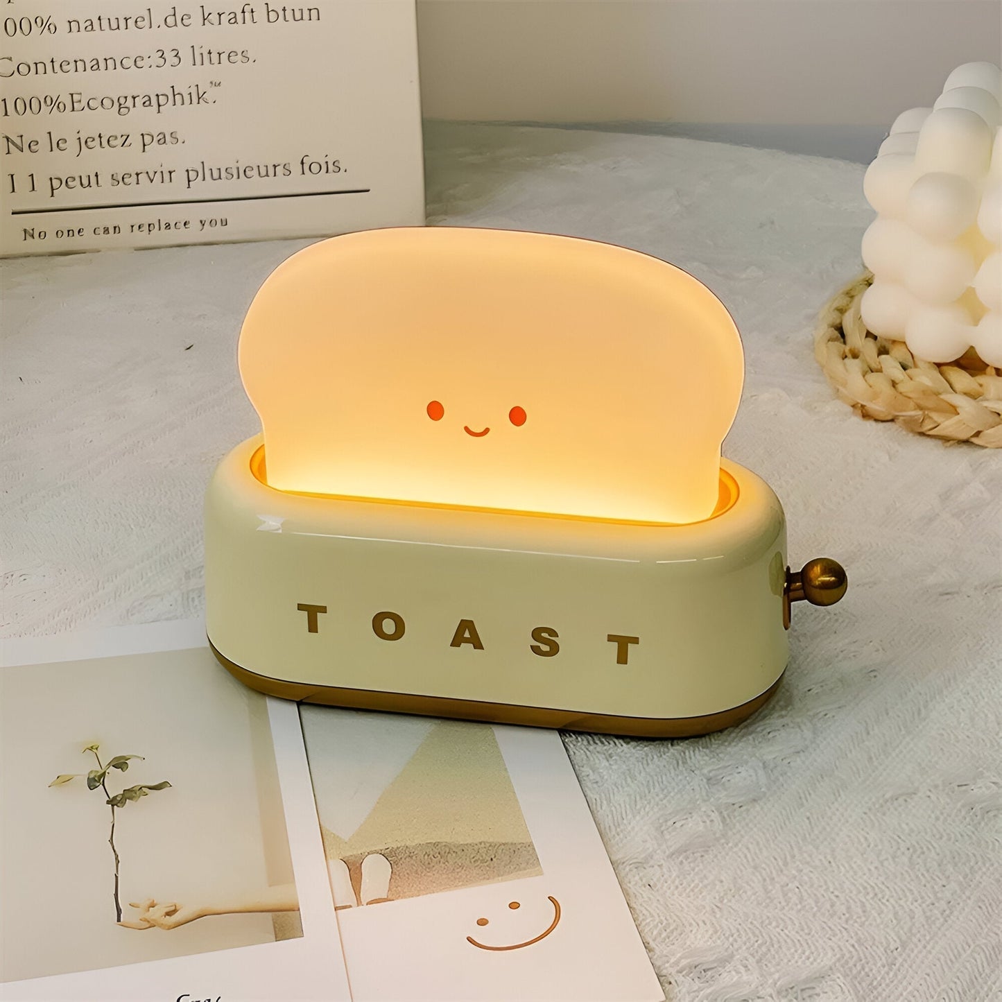 Compact Toaster Table Lamp