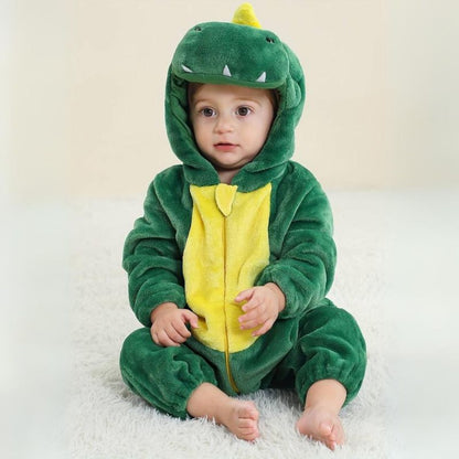 Cozy Animal Romper for Baby | Gentle Cotton Jumpsuit