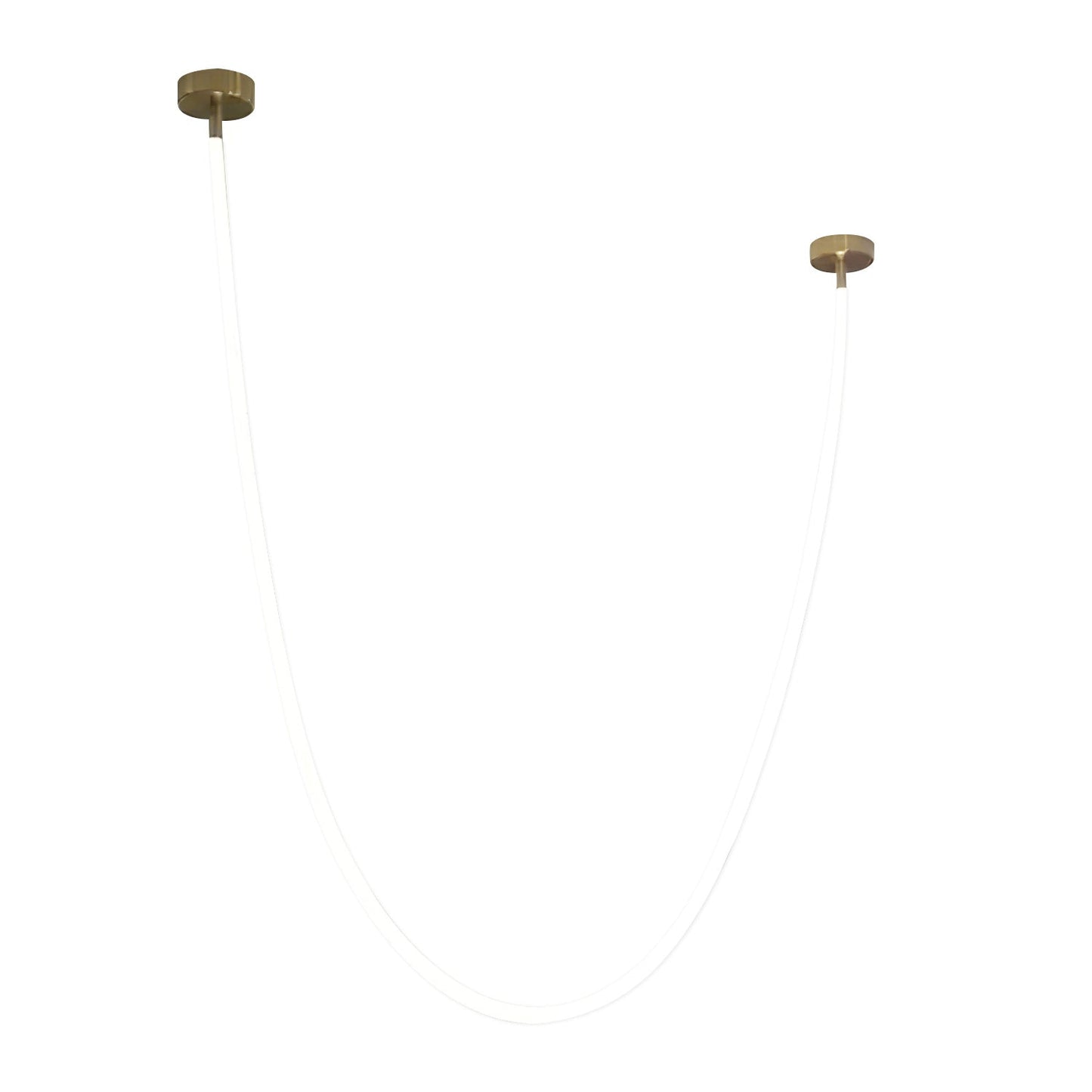 Sleek Round Modern Pendant Light Fixture