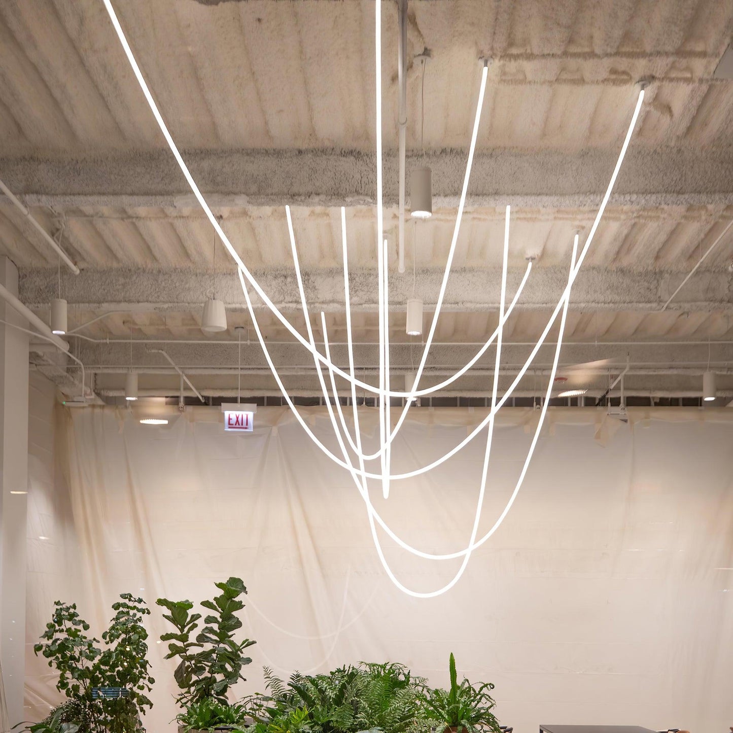 Sleek Round Modern Pendant Light Fixture