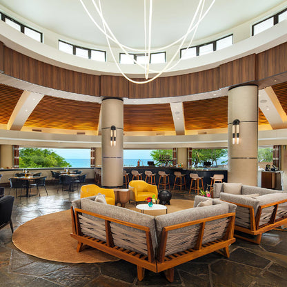 Sleek Round Modern Pendant Light Fixture
