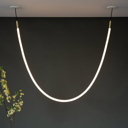 Luxury Gold LED Hanging Light Fixture
