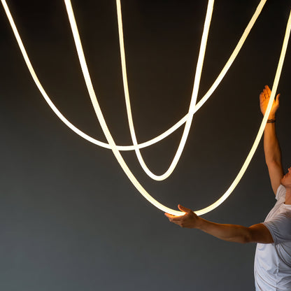 Luxury Gold LED Hanging Light Fixture