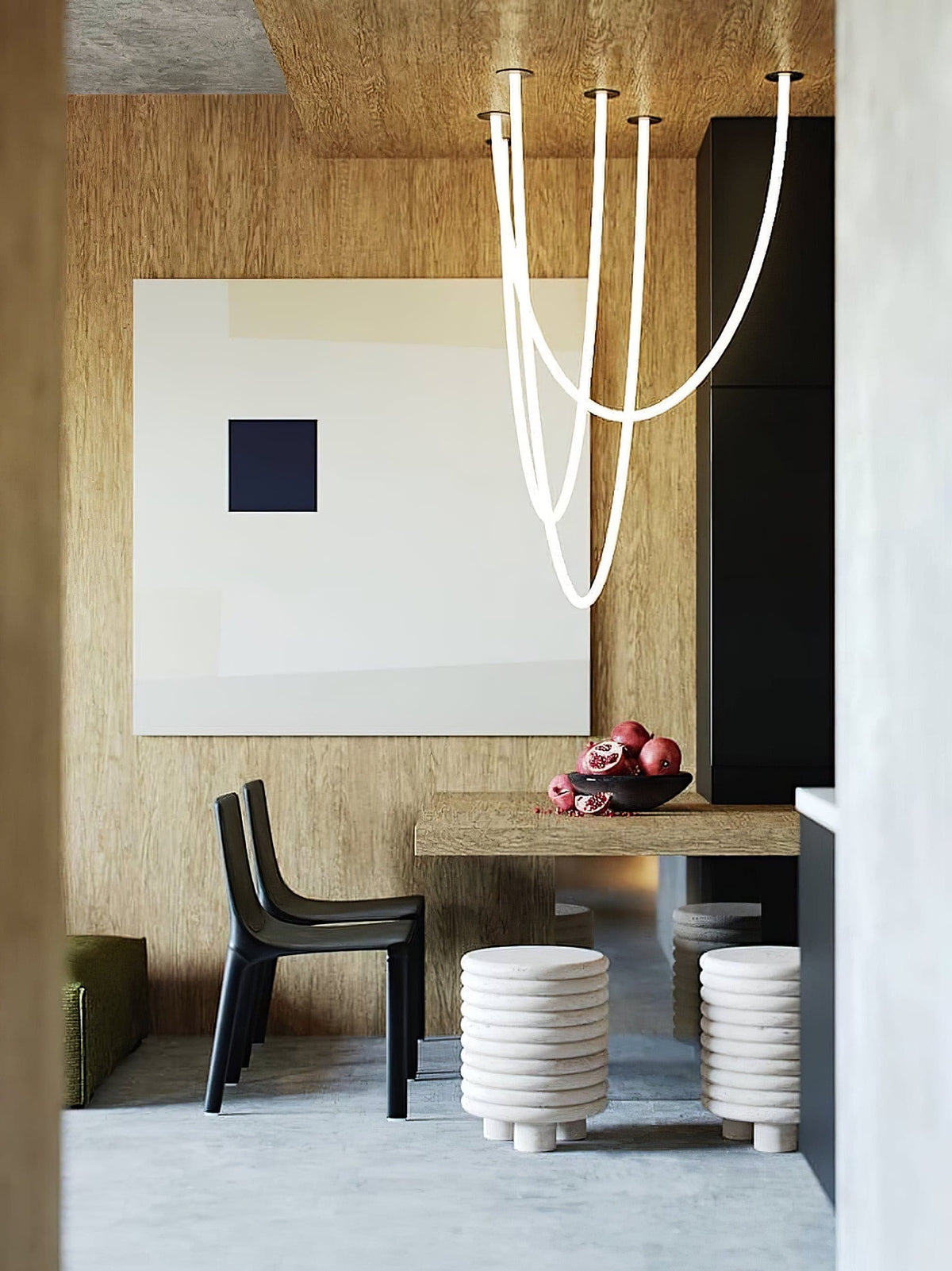 Luxury Gold LED Hanging Light Fixture