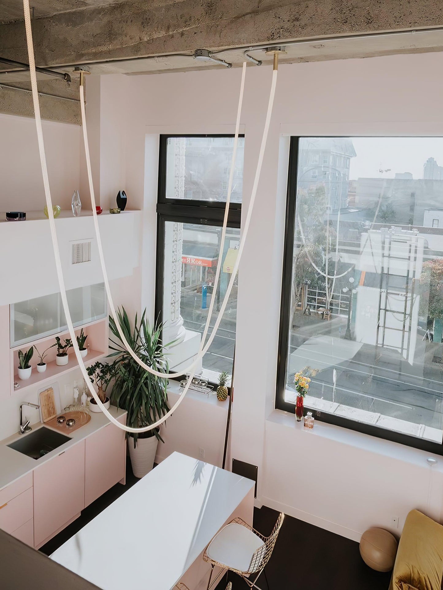 Sleek Round Modern Pendant Light Fixture