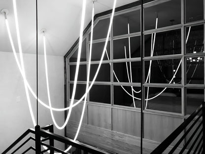 Luxury Gold LED Hanging Light Fixture