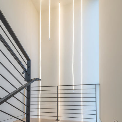 Luxury Gold LED Hanging Light Fixture