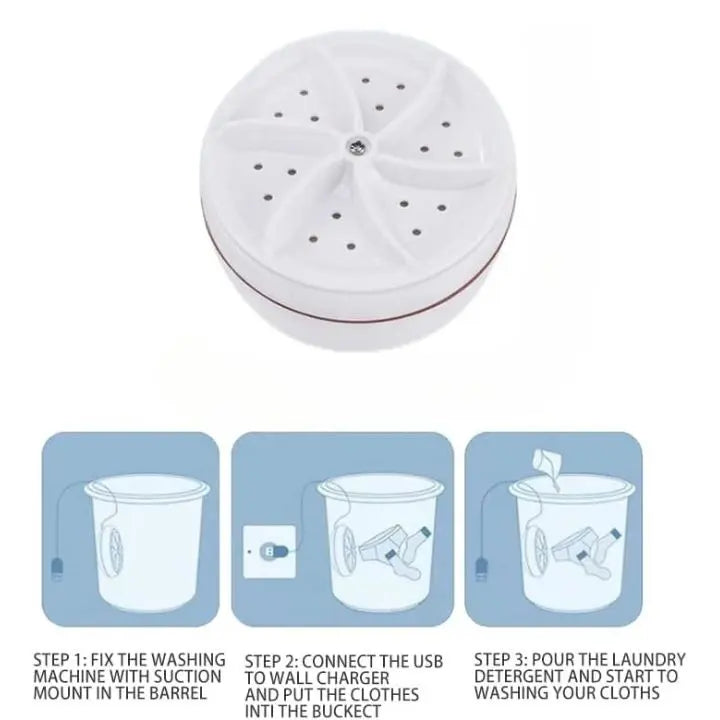 Compact Travel Mini Washer Machine
