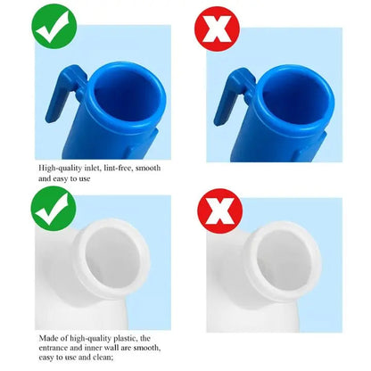 Compact Travel Urinal for Men - Leak Proof 2000ml