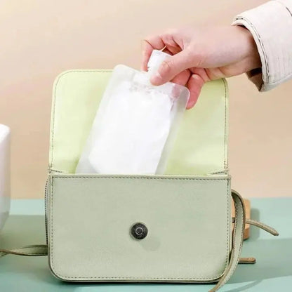 Spill-Proof Travel Accessory Bags - 10 Pack