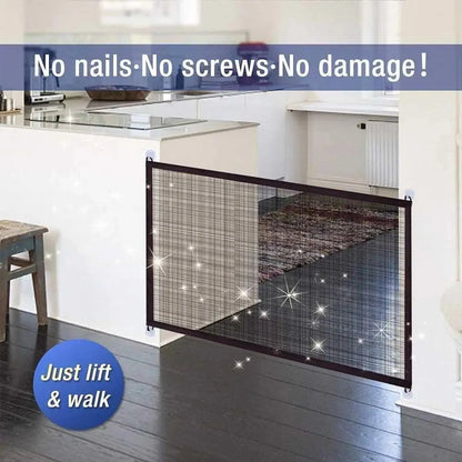 Easy Install Pet Barrier Gate – Secure & Adjustable