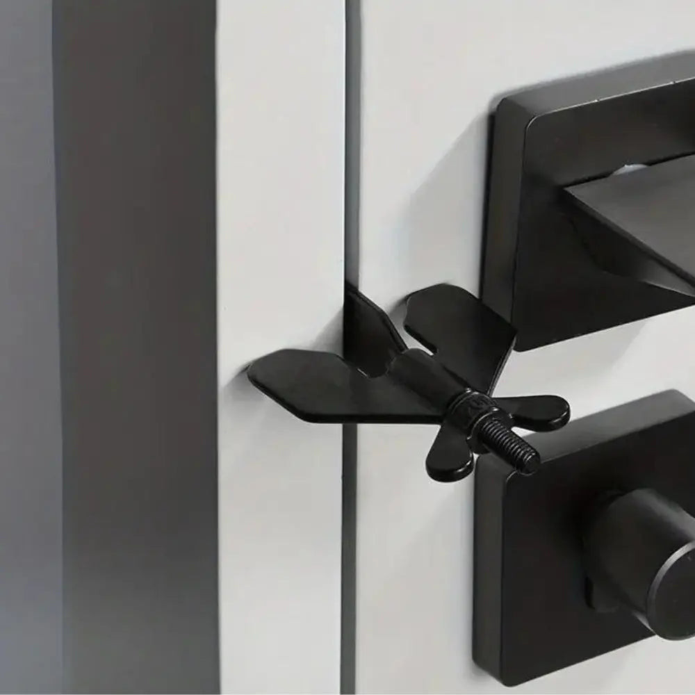 Compact Travel Door Lock - Strong Stainless Steel Security - Cofik