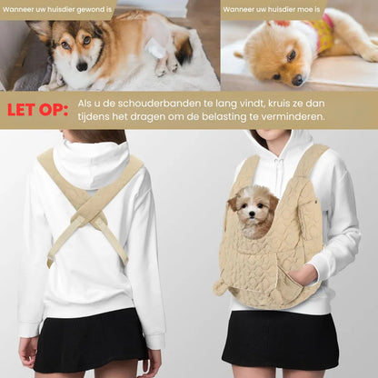 Large Pet Sling Waterproof Dog Carrier Backpack