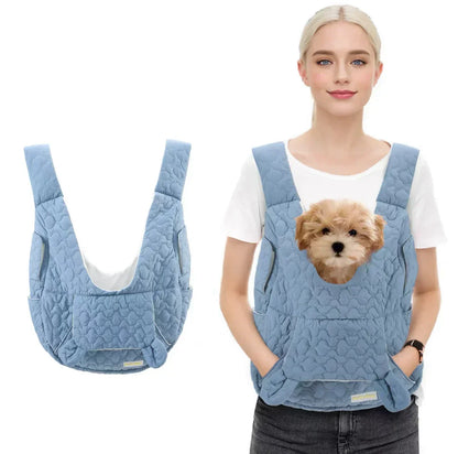 Large Pet Sling Carrier - Waterproof and Portable Dog Bag - Cofik