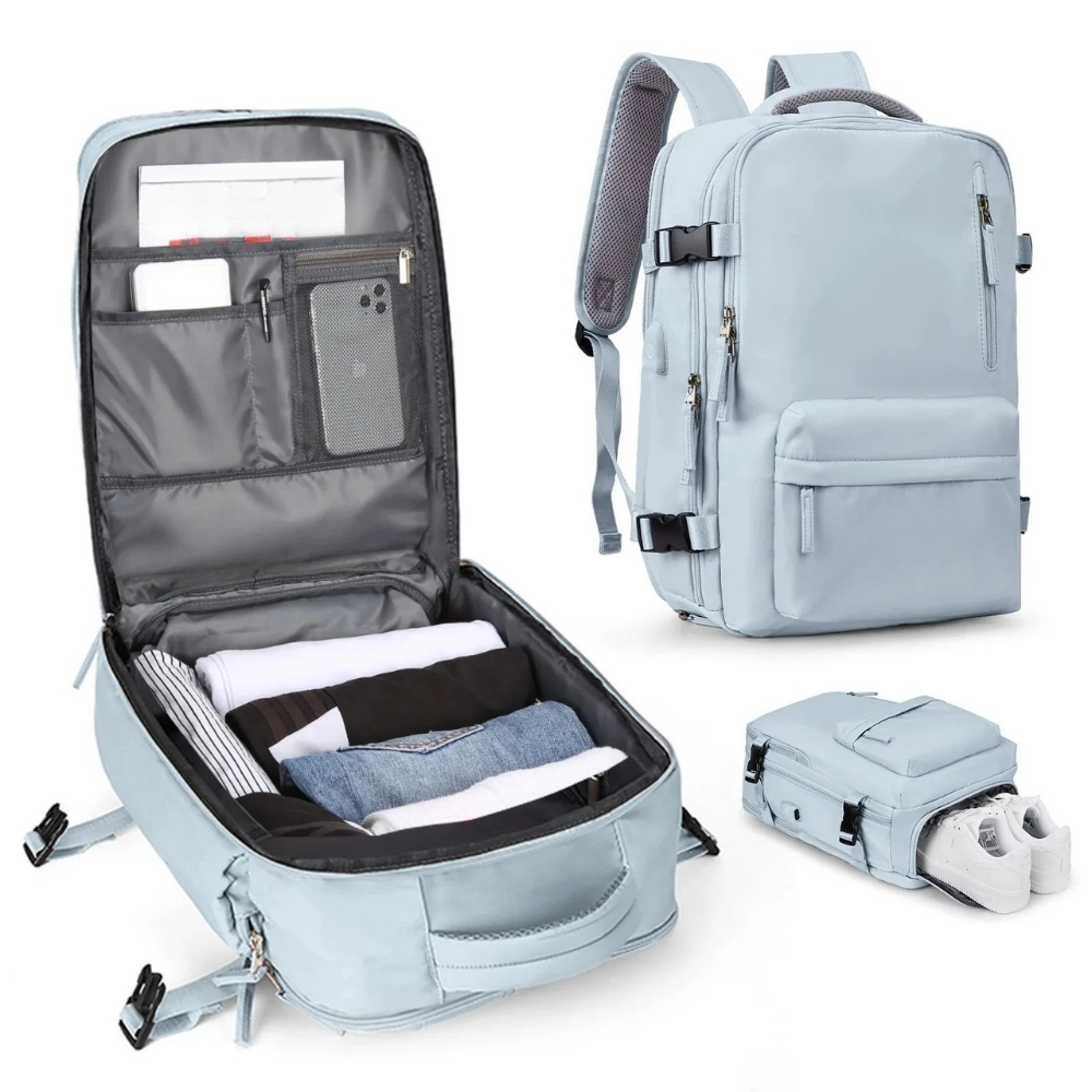 Spacious Hiking Backpack with Multiple Pockets