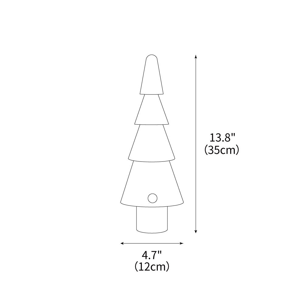 Tall Wooden Floor Lamp