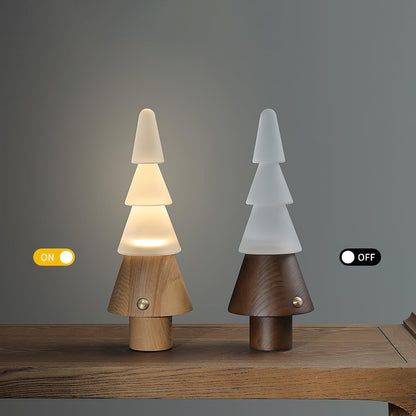 Tall Wooden Floor Lamp
