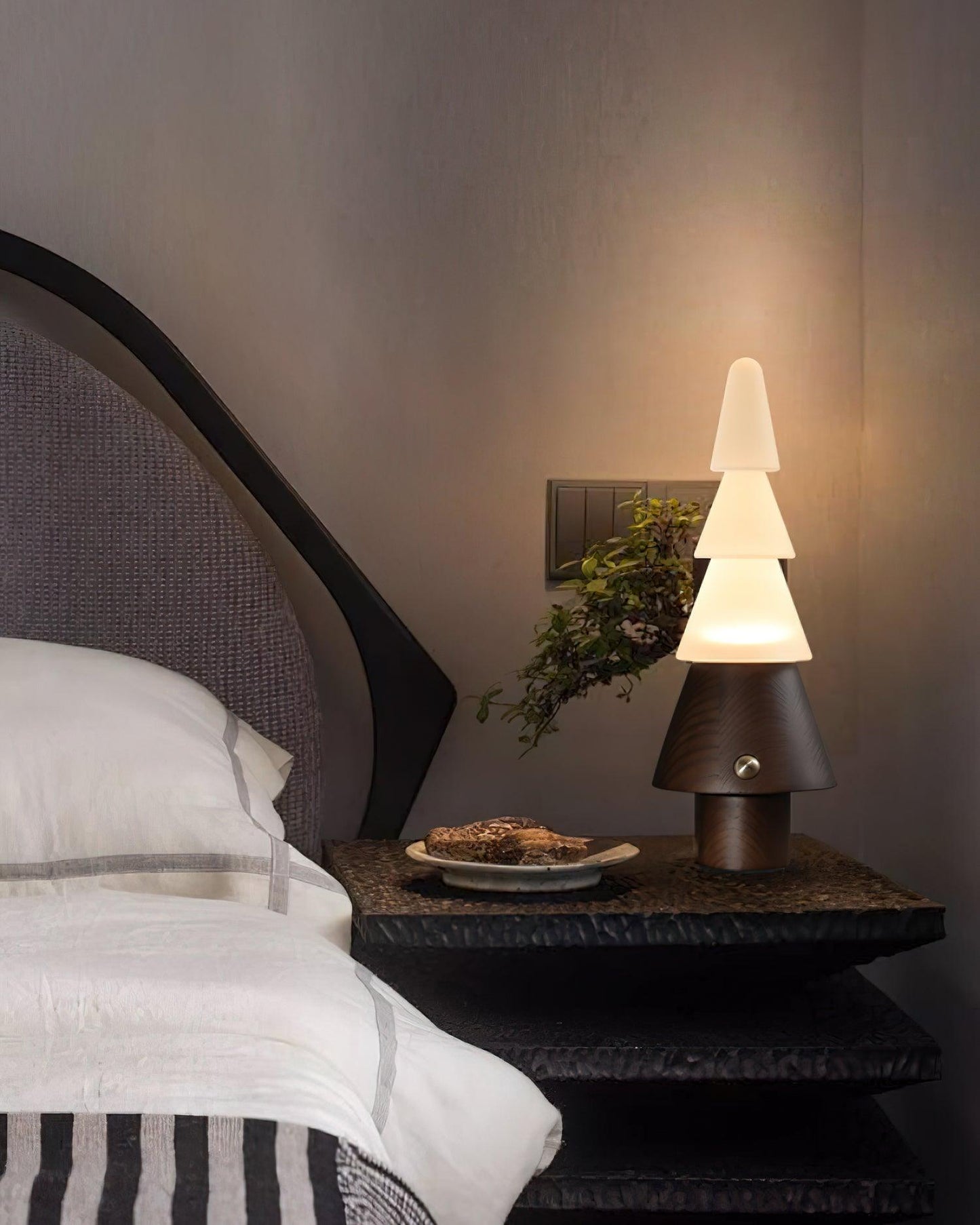 Tall Wooden Floor Lamp