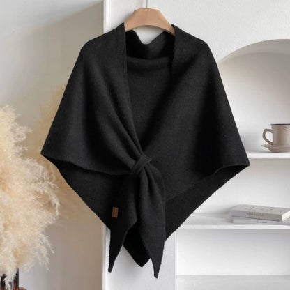 Cozy Lightweight Triangle Shawl Wrap Cape