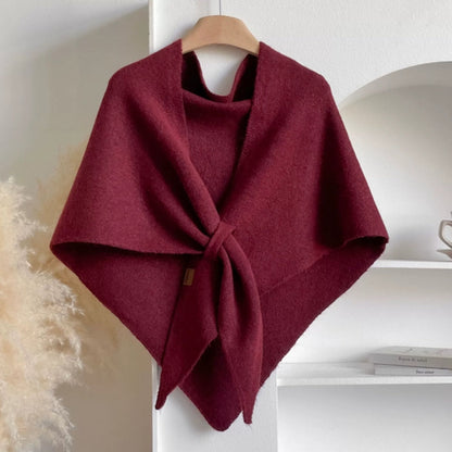 Cozy Lightweight Triangle Shawl Wrap Cape - Cofik