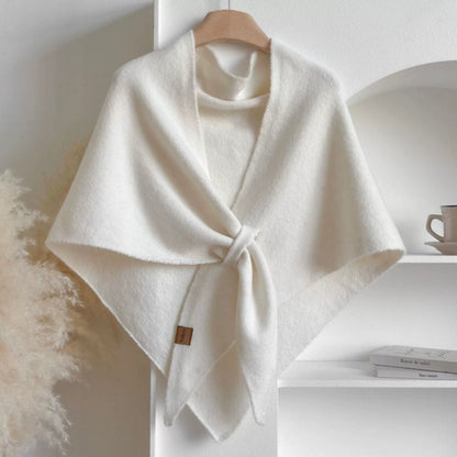 Cozy Lightweight Triangle Shawl Wrap Cape