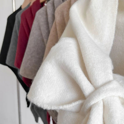 Cozy Lightweight Triangle Shawl Wrap Cape