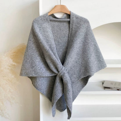 Cozy Lightweight Triangle Shawl Wrap Cape