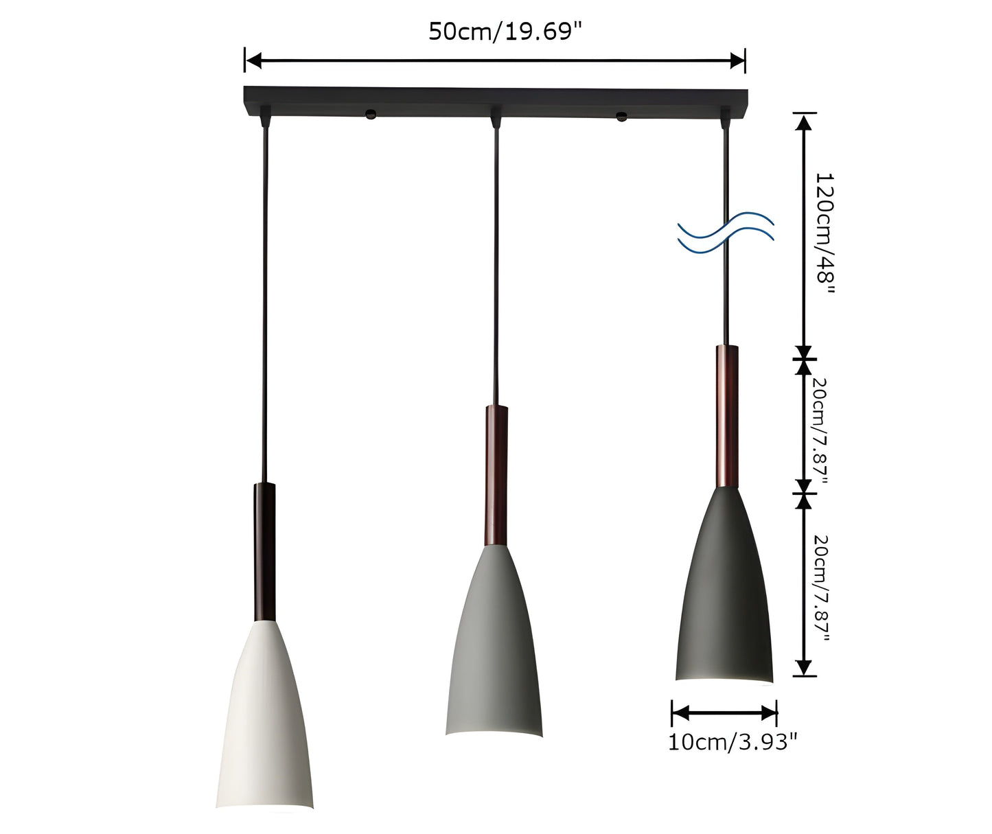 Modern Adjustable Pendant Lamp