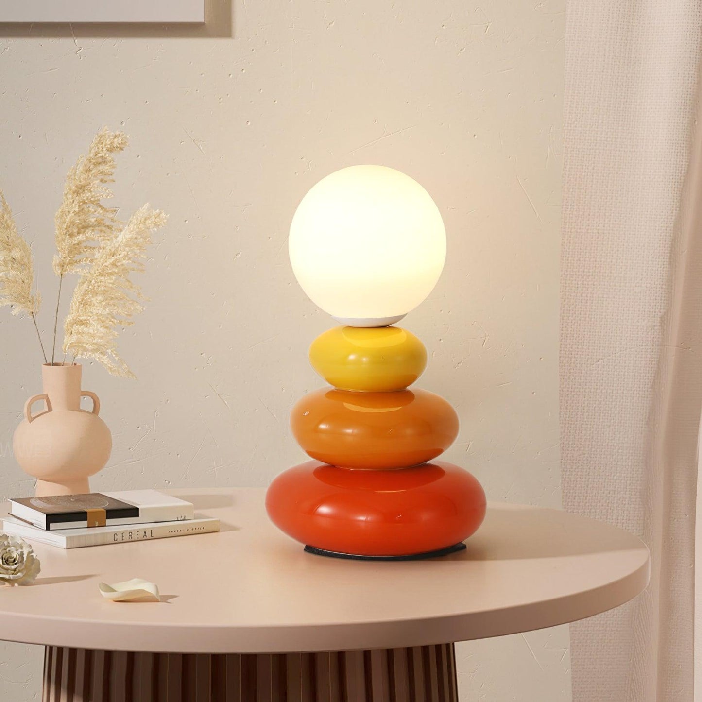 Unique Glass Table Light