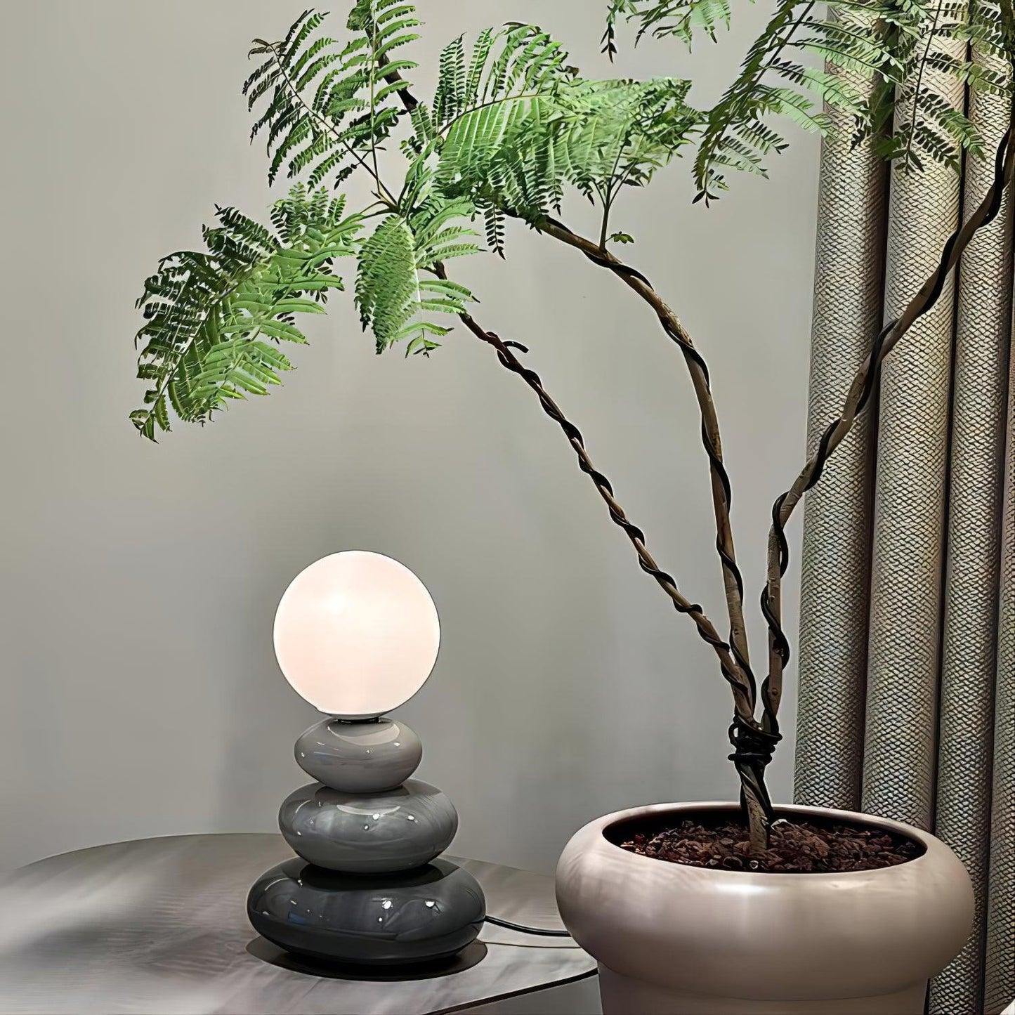 Unique Glass Table Light