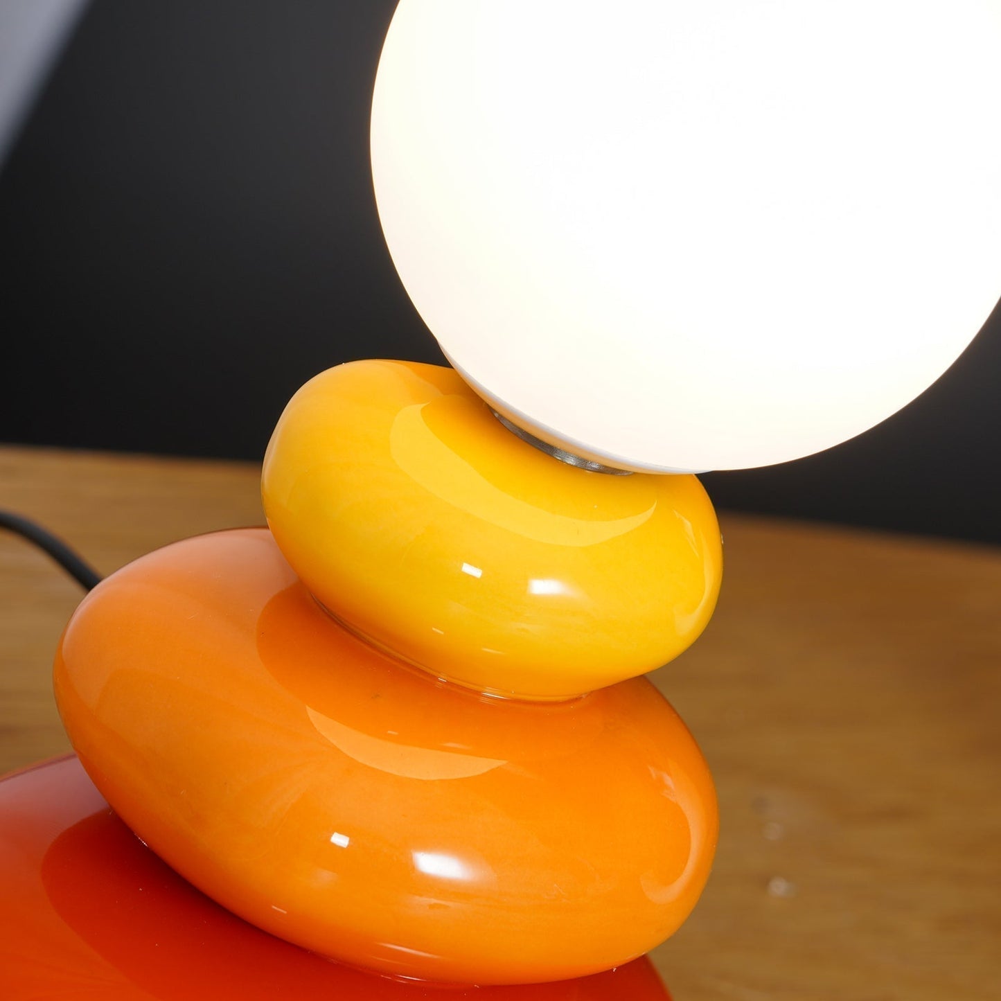 Unique Glass Table Light